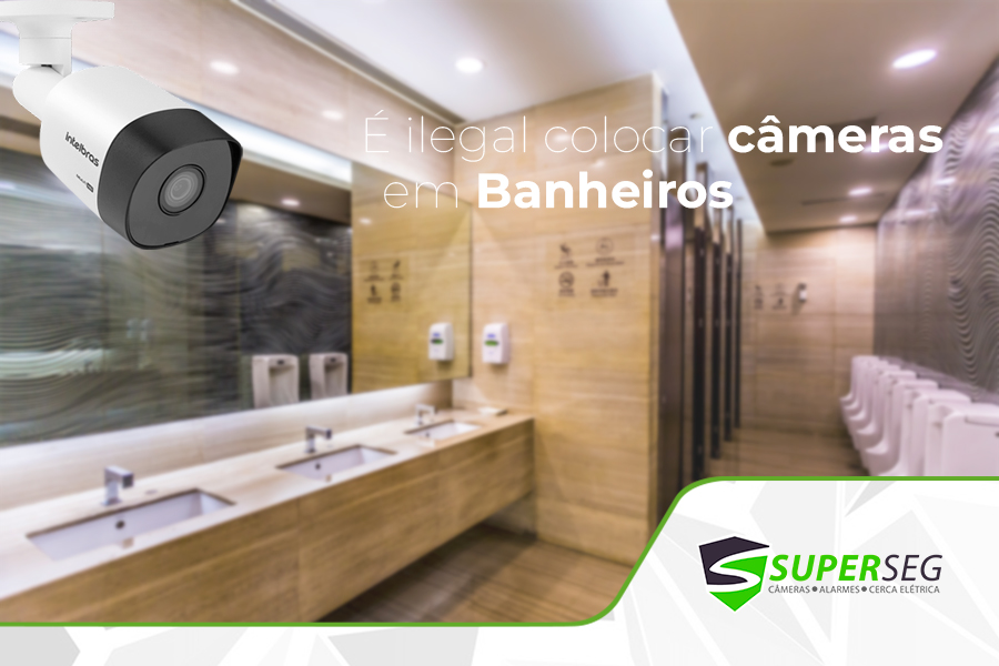 cameras de segurança em banheiros